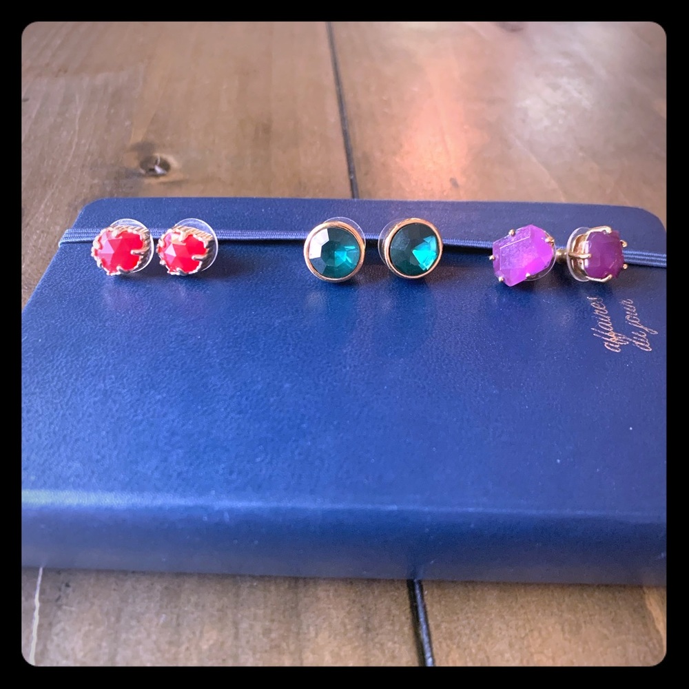 Designer Colorful Studs Kate Spade & Kendra Scott